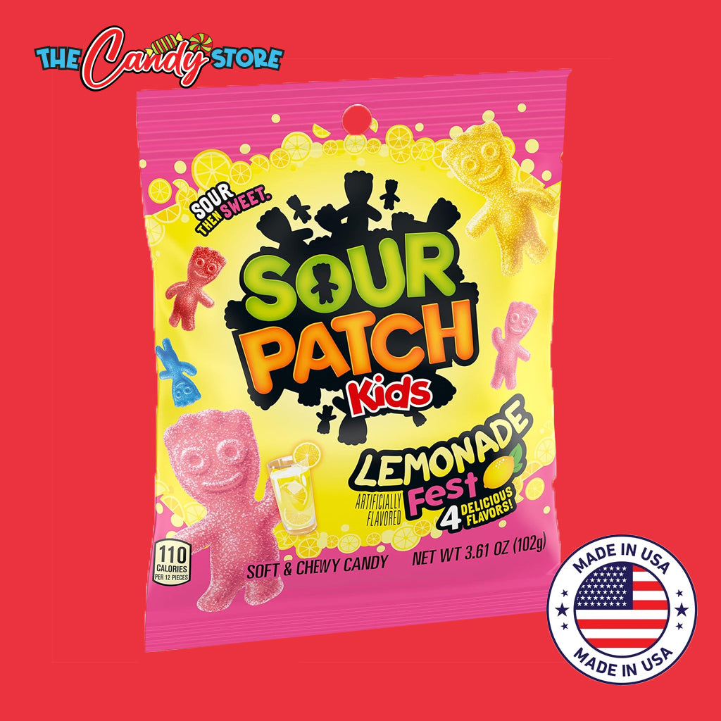 Sour Patch Kids Lemonade Fest Soft & Chewy Candy