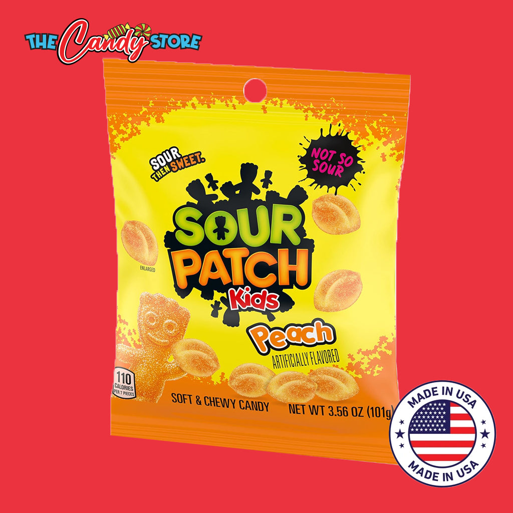 Sour Patch Kids Peach Flavour Soft Chewy Candy