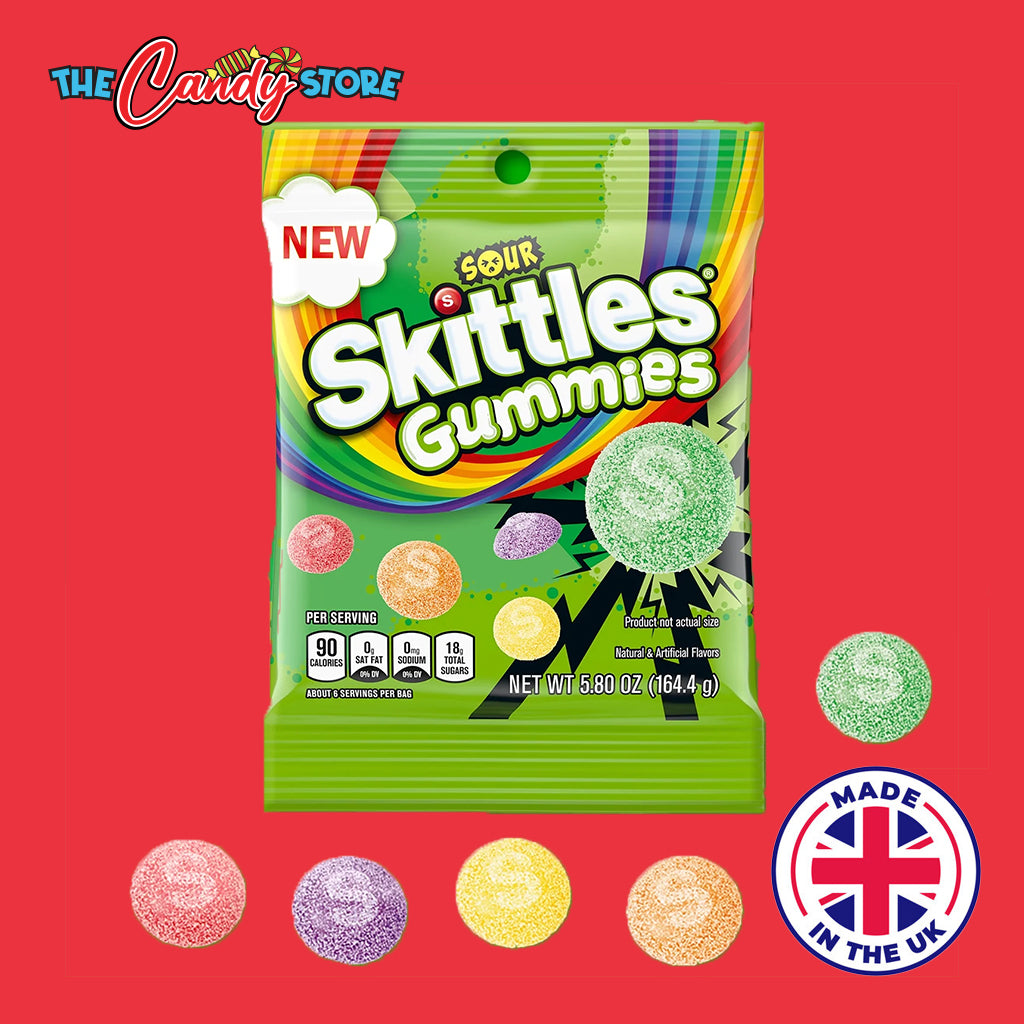 Skittles Assorted Sour Gummies Candy