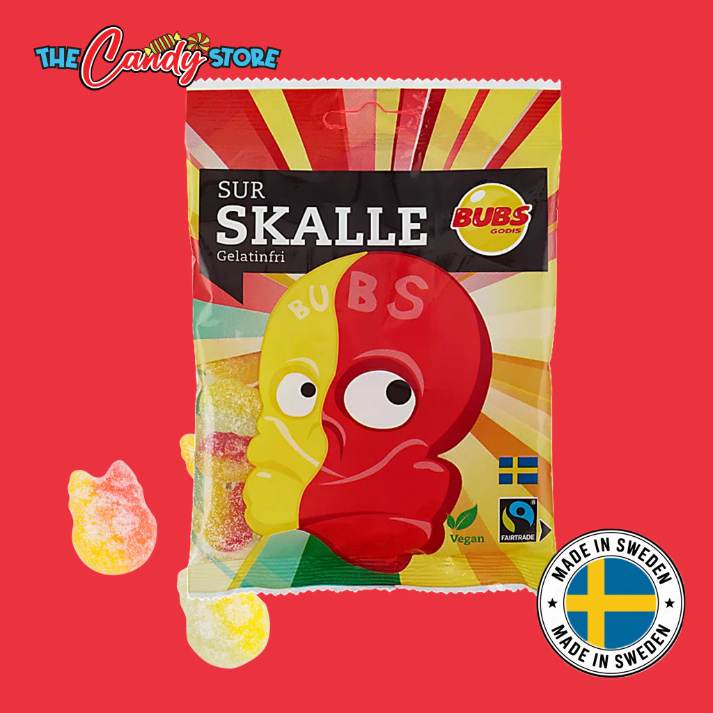 Goody Sour Skull Swedish Candy