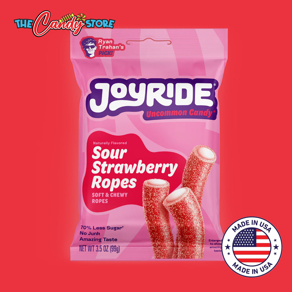 Joyride Sour Strawberry Ropes