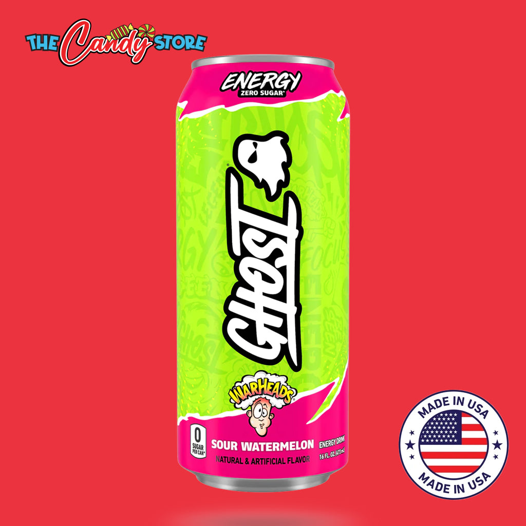 Ghost Energy Warheads Sour Watermelon Energy Drink 500ml
