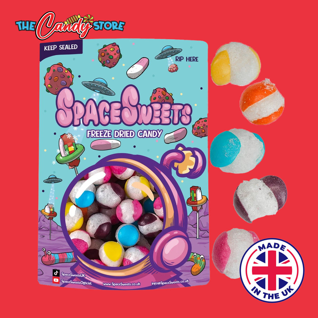 Space Sweets Freeze Dried Fruit Comets Candy