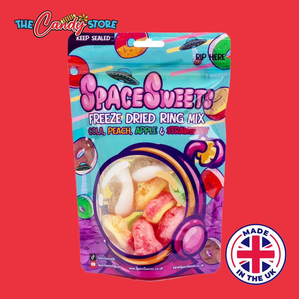 Space Sweets Freeze Dried Mixed Fruit Candy Rings