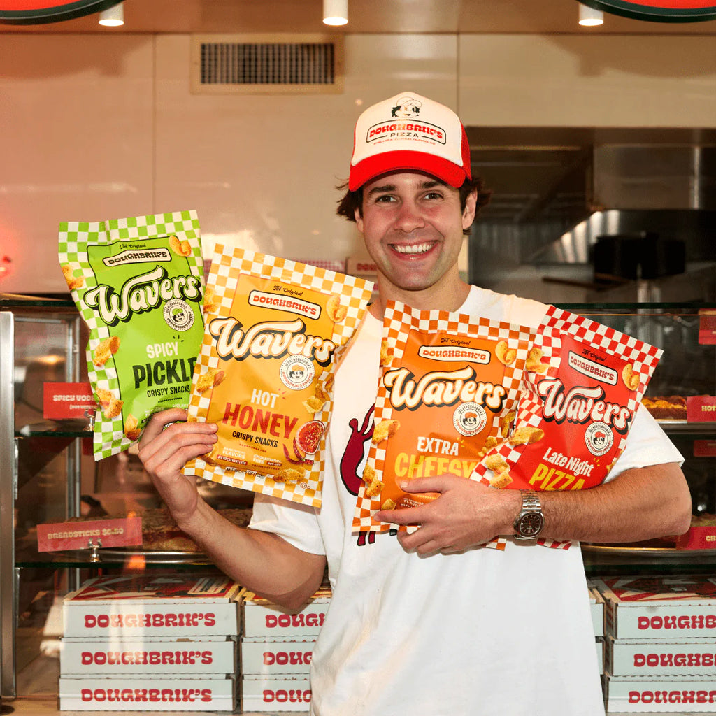 Doughbrik's Hot Honey Wavers Snack