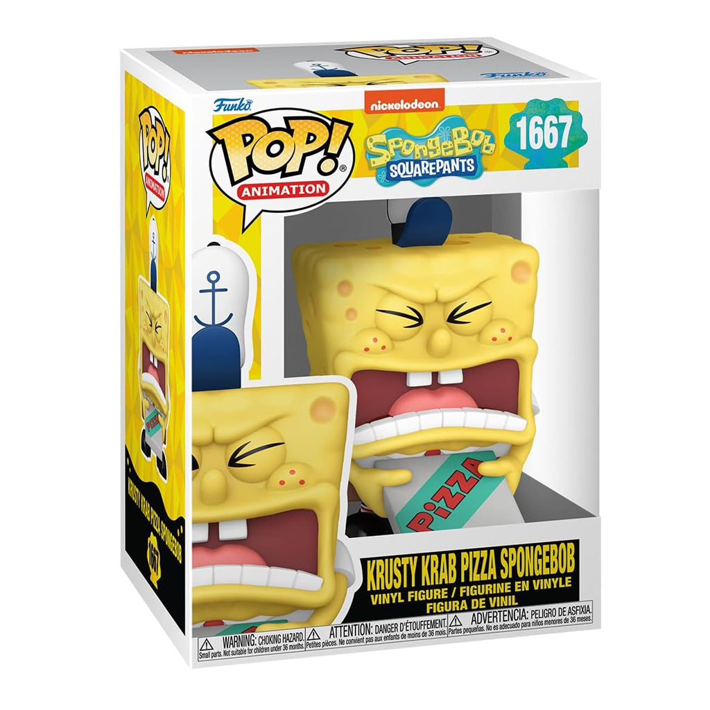 Spongebob Squarepants With Pizza Funko POP!