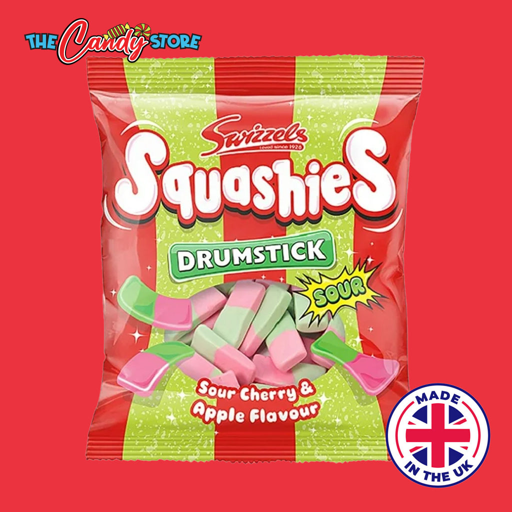 Swizzels Squashies Sour Cherry & Apple Chewy Candy