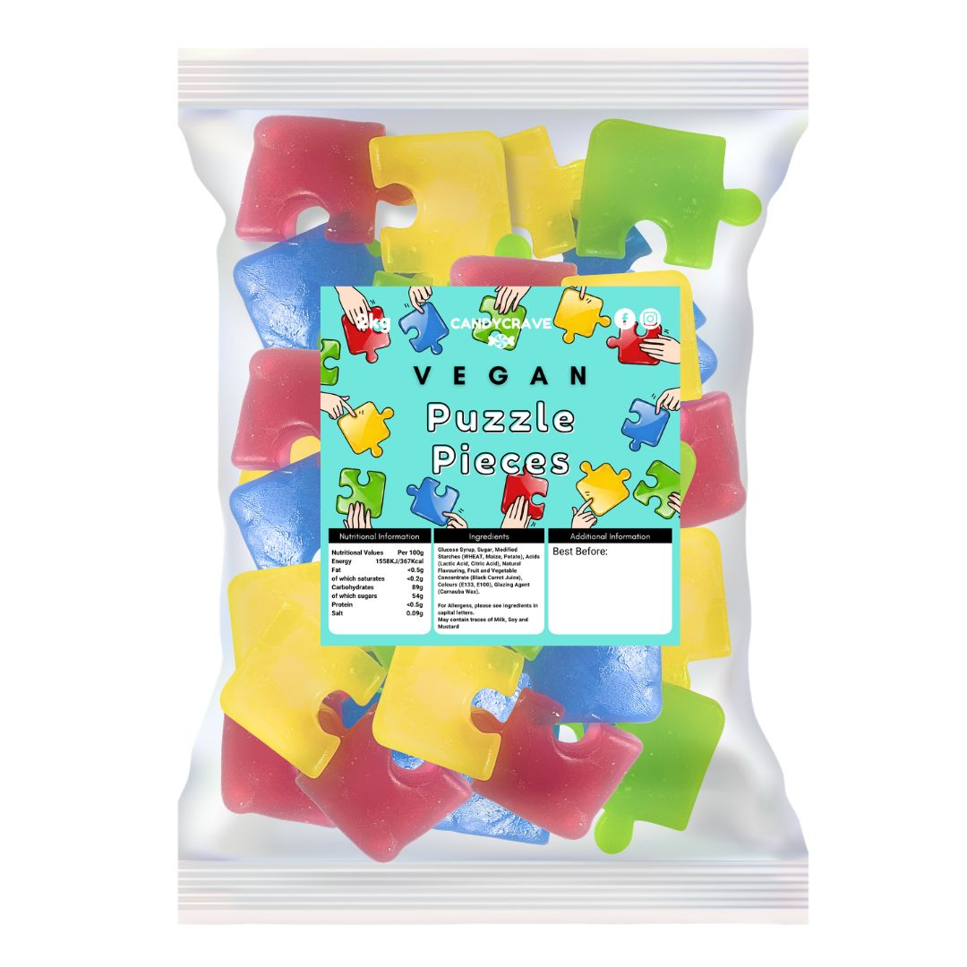 Candycrave Vegan Puzzle Pieces 2kg