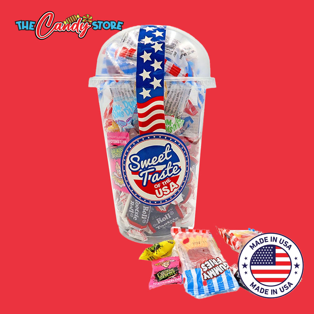 Sweet Taste Of The USA Mix Candy Cup