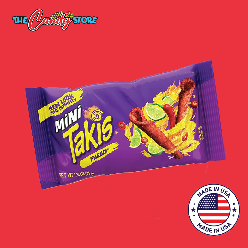 Takis Fuego Hot Chilli Pepper & Lime Rolled Tortilla Chips