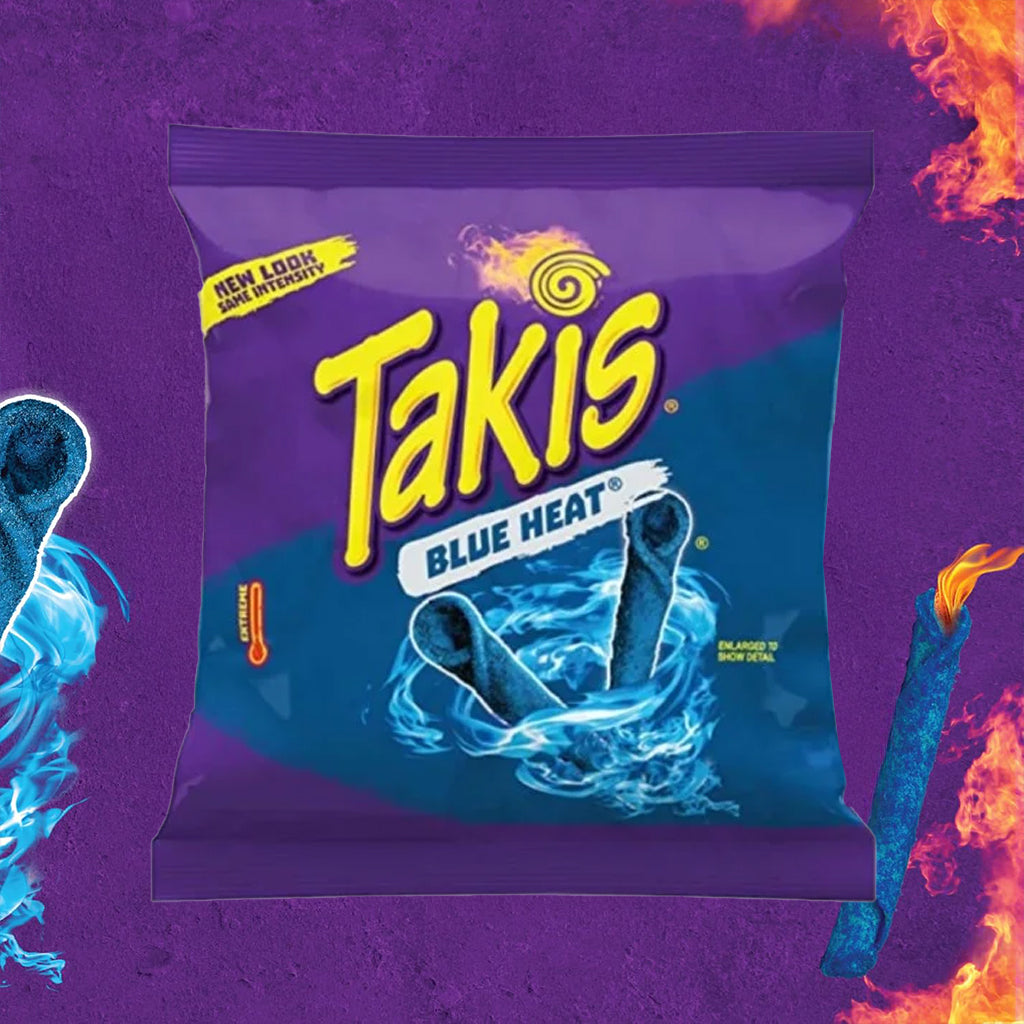 Takis Blue Heat Rolled Hot Tortilla Chips