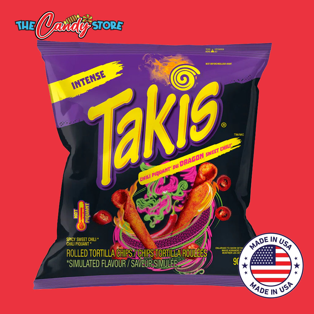 Takis Dragon Sweet Chilli Hot Tortilla Chips