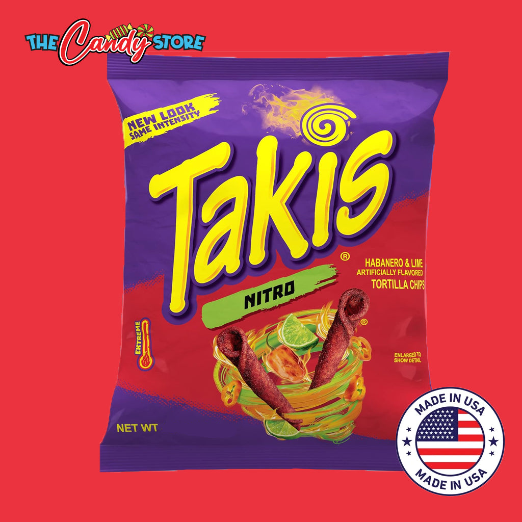 Takis Nitro Habanero & Lime Rolled Hot Tortilla Chips
