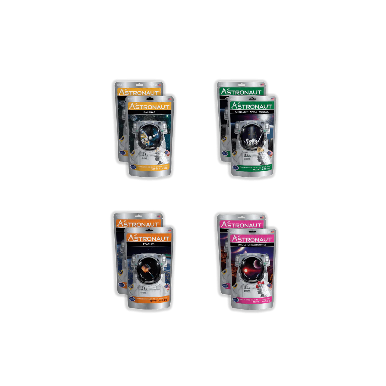 Astronaut Freeze-Dried Fruits