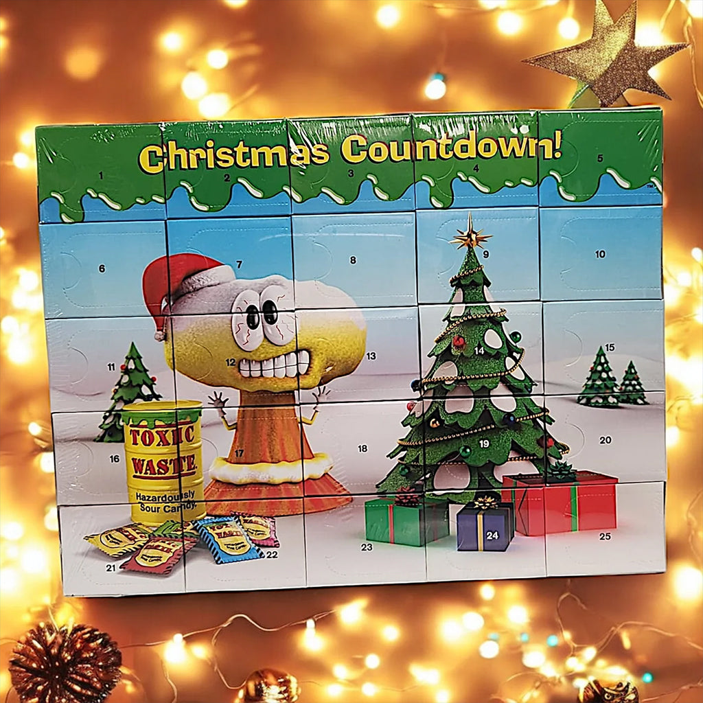 Toxic Waste Sour Candy Advent Calendar