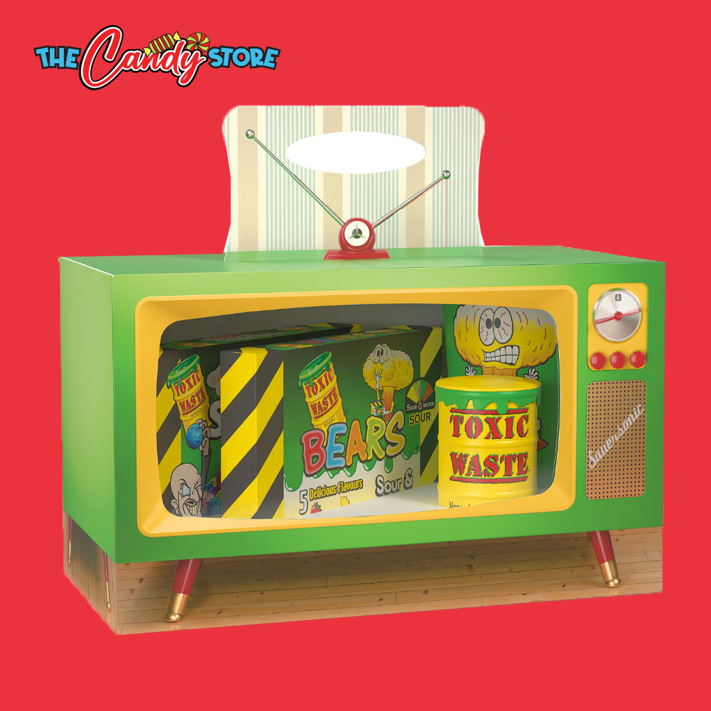 Toxic Waste TV Night Sour Candy Gift Box
