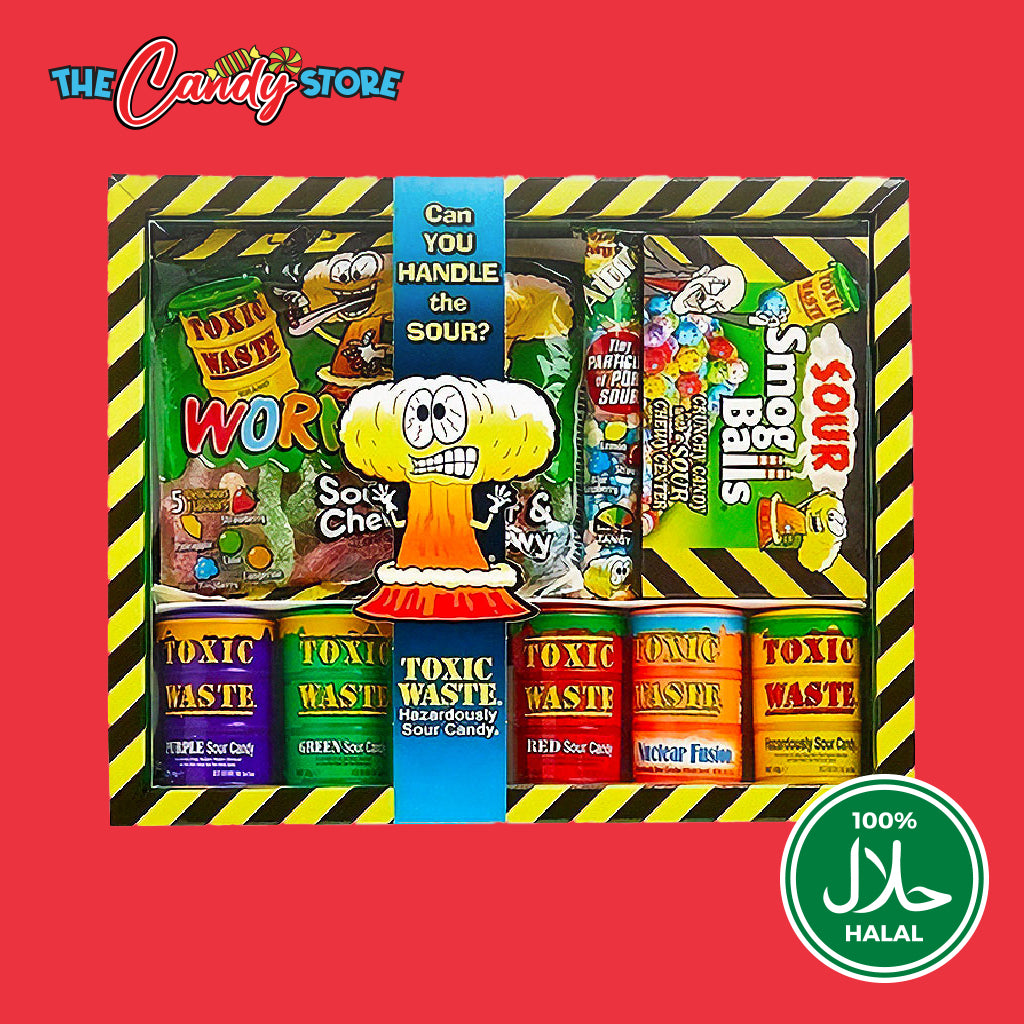 Toxic Waste Ultimate Sour Candy Gift Set