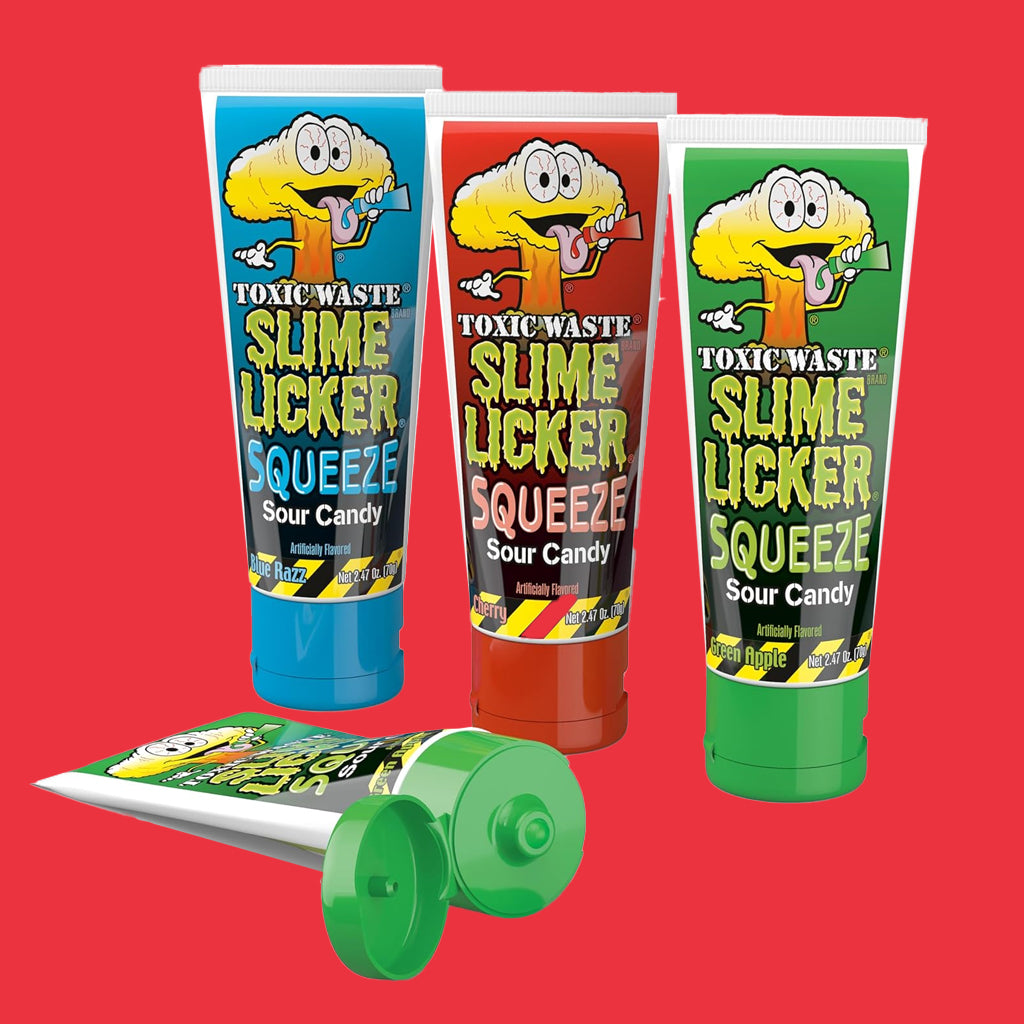 Toxic Waste Slime Licker Squeeze Sour Candy 30g