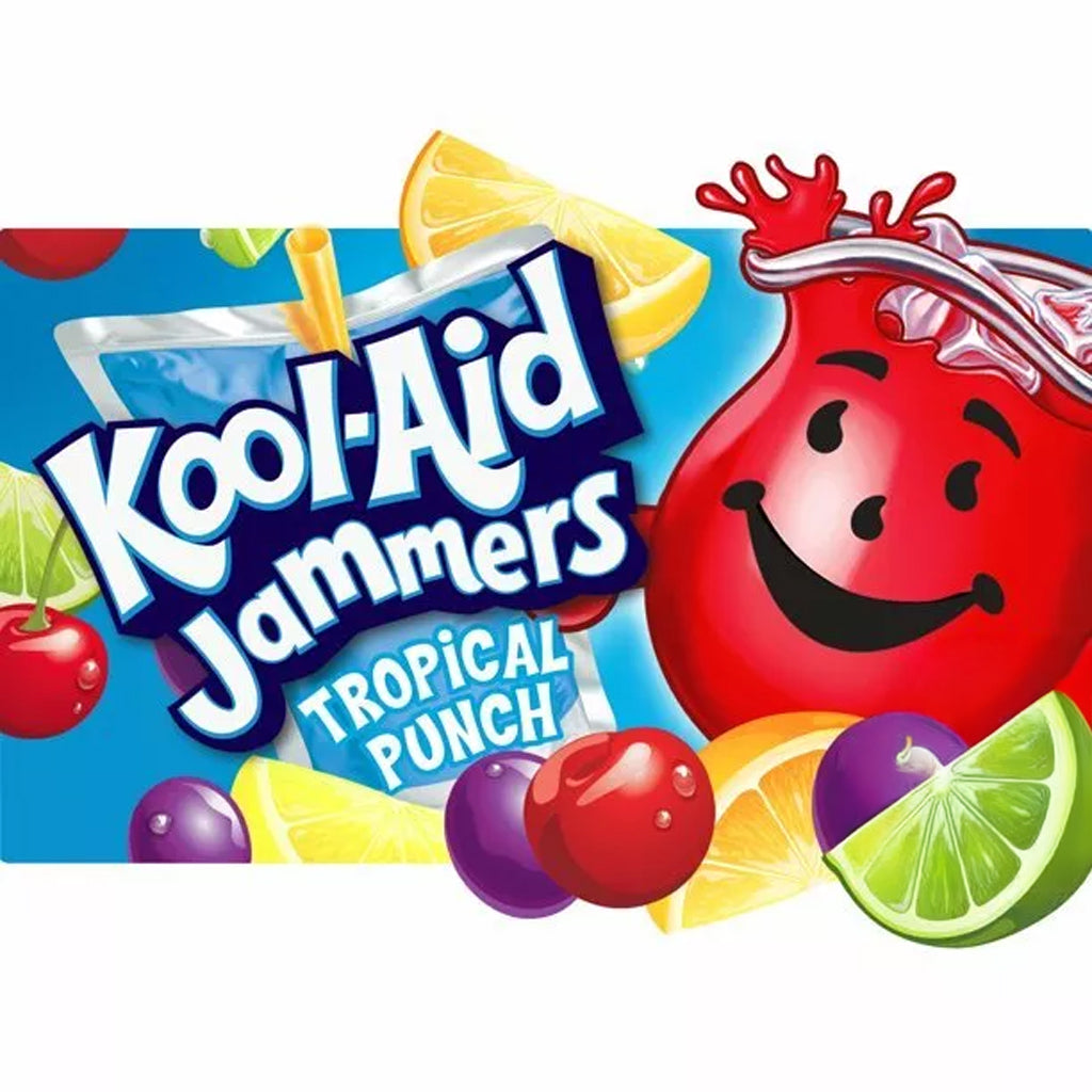 Kool-Aid Jammers Flavored Fruity Juice Drink Pouch