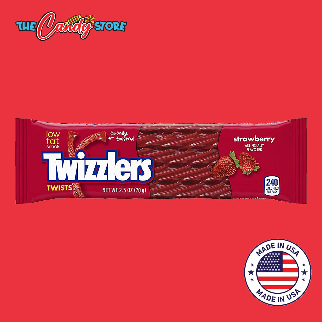 Twizzlers Strawberry Twists Licorice Candy