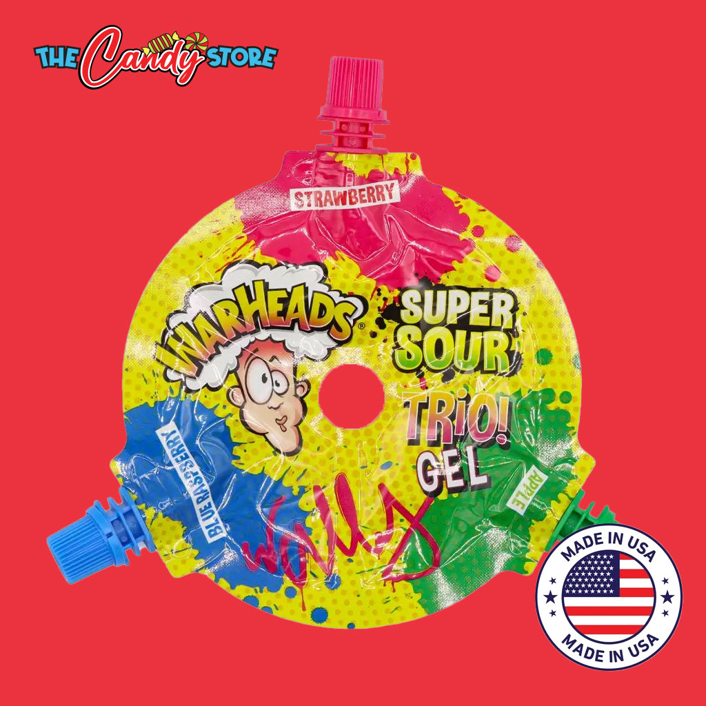 Warheads Super Sour Trio Gel