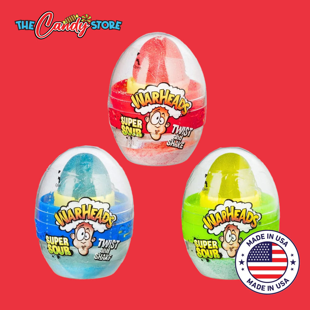 Warheads Super Sour Twist and Shake Eggs