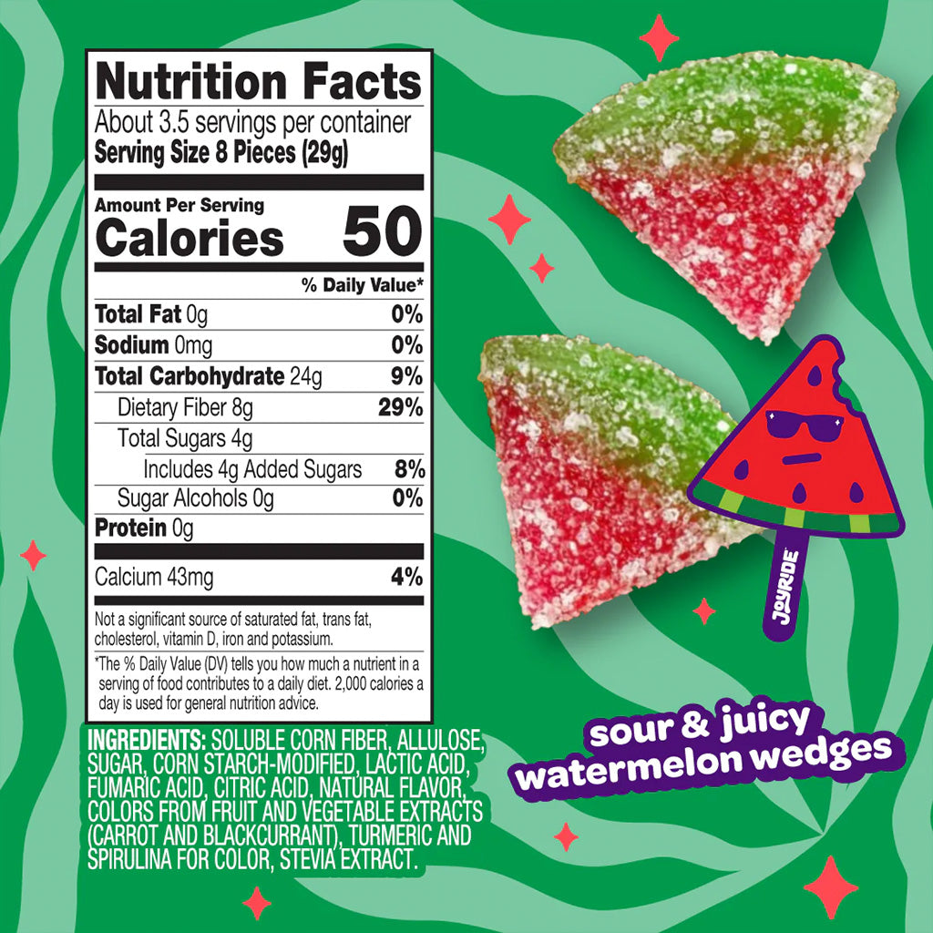Joyride Sour Watermelon Wedges