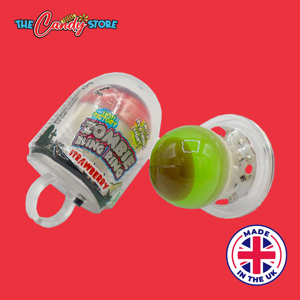 Crazy Candy Factory Zombie Bling Lollipop Ring